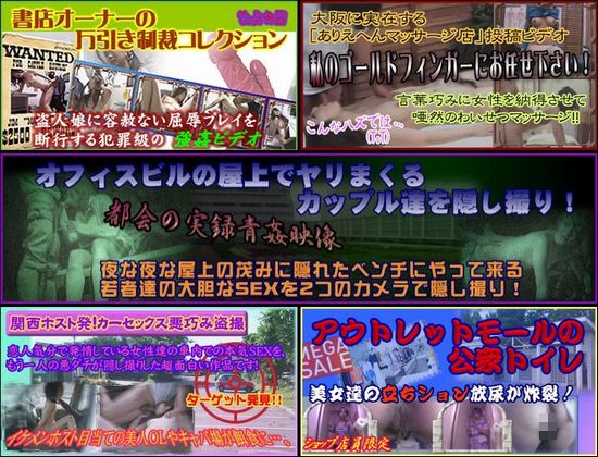 トイレ盗撮など無修正有料アダルトサイトランキング最新!!